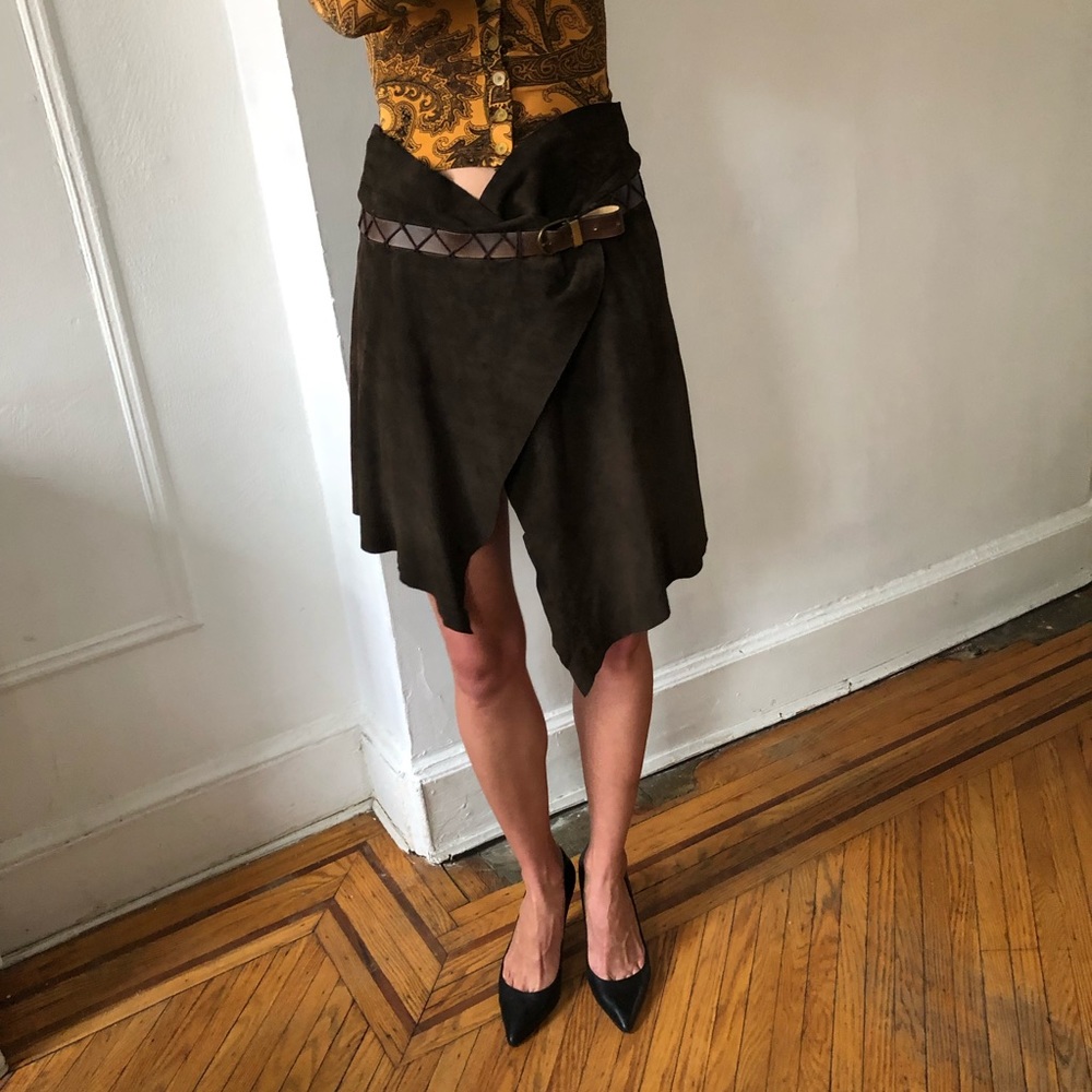 Joie suede skirt